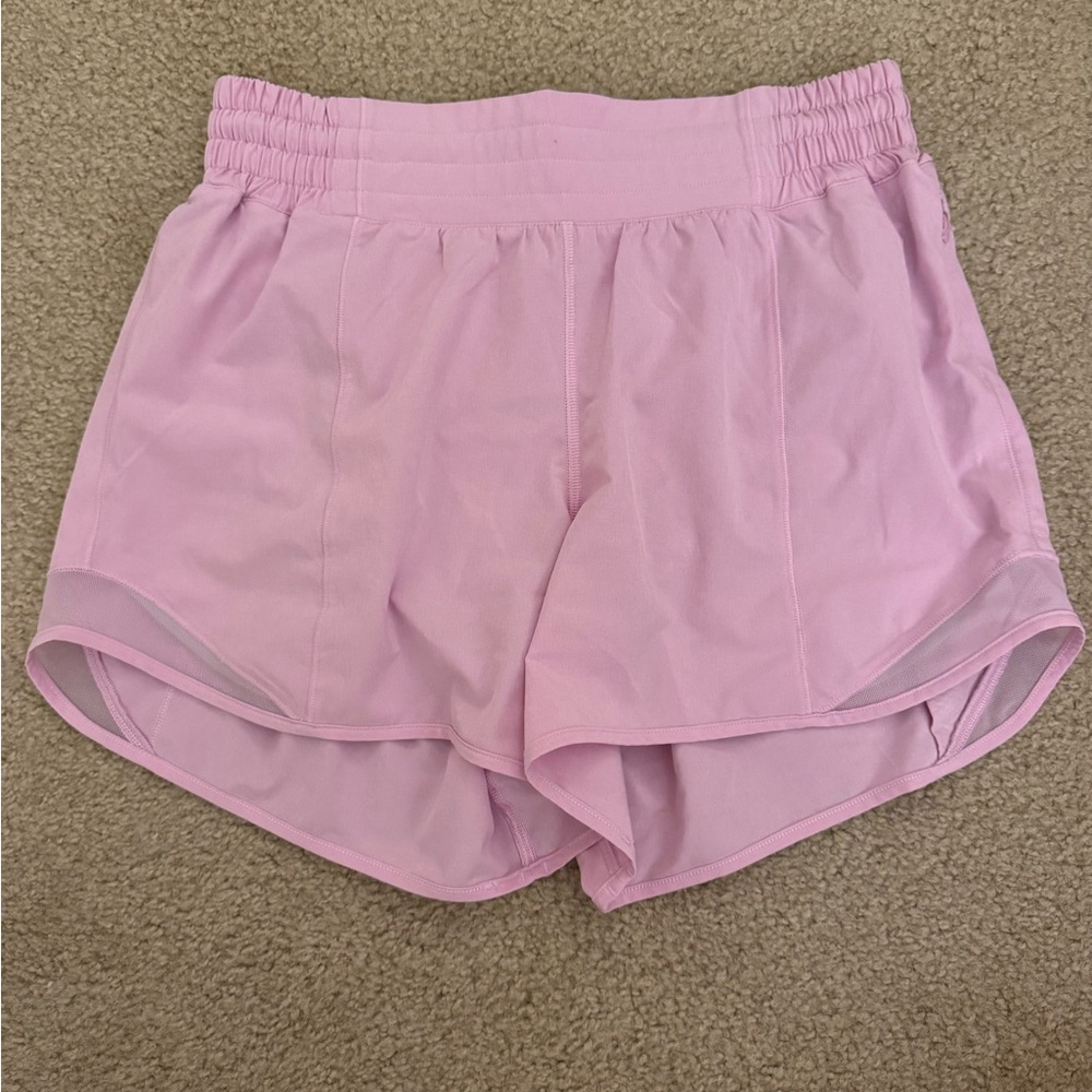 lululemon athletica Light Pink Athletic Shorts
